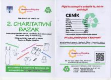 Název akce: Charitativní bazar, datum akce: 29.08.2026 - sobota